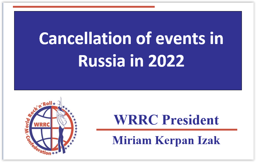 Cancellation of Competitions in Russia