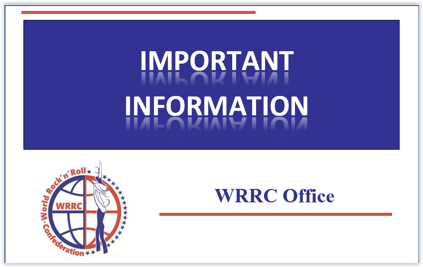 Problem with the access to the WRRC Registration System
